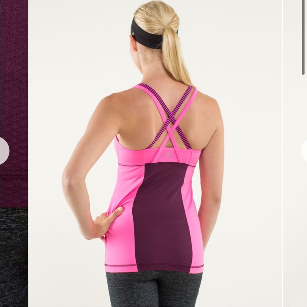 EUC lululemon energy tank size 6